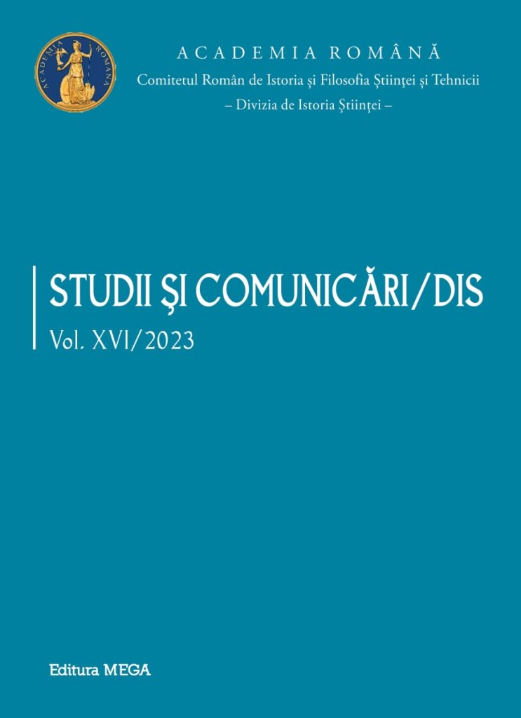 Studii și Comunicări / DIS, Vol. XVI / 2023