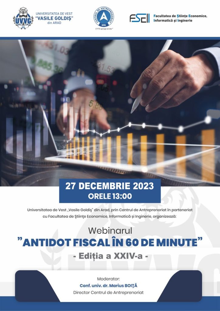 Antidot fiscal ȋn 60 de minute – Ediţia a XXIV - a