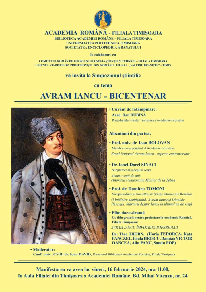 Simpozionul științific cu tema Avram Iancu - Bicentenar