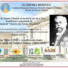 Aspecte din istoria mecanicii