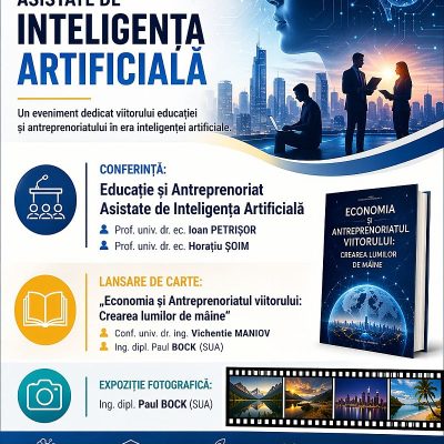 Educație și antreprenoriat asistate de inteligența artificială