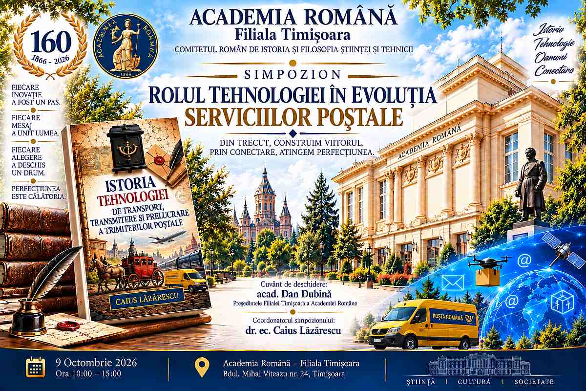 Simpozion „Rolul tehnologiei în dezvoltarea serviciilor poștale”